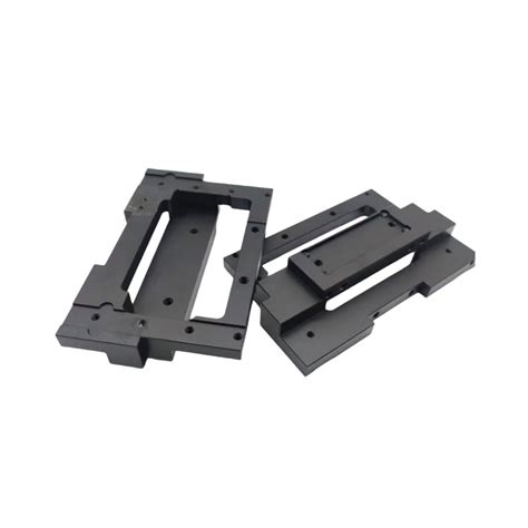 customized black anodized aluminum machined parts|aluminum parts for sale.